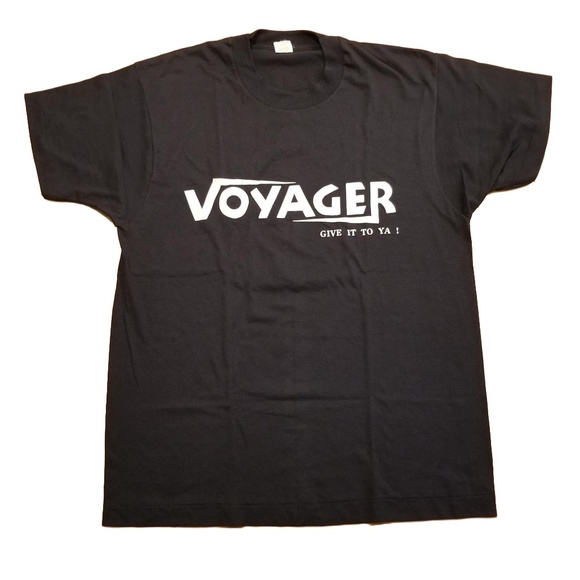 VTG 90s Voyager T-Shirt Gonna Give it To Ya! Sz L - Picture 1 of 3